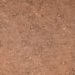 Brown ground surface. Close up natural background
