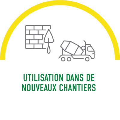 Utilisation dans de nouveau chantiers Utilisation dans de nouveau chantiers